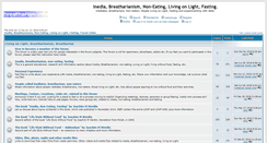 Desktop Screenshot of forum.breatharian.info